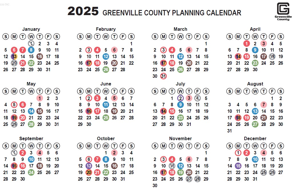 General Calendar of Meetings & Deadlines Image